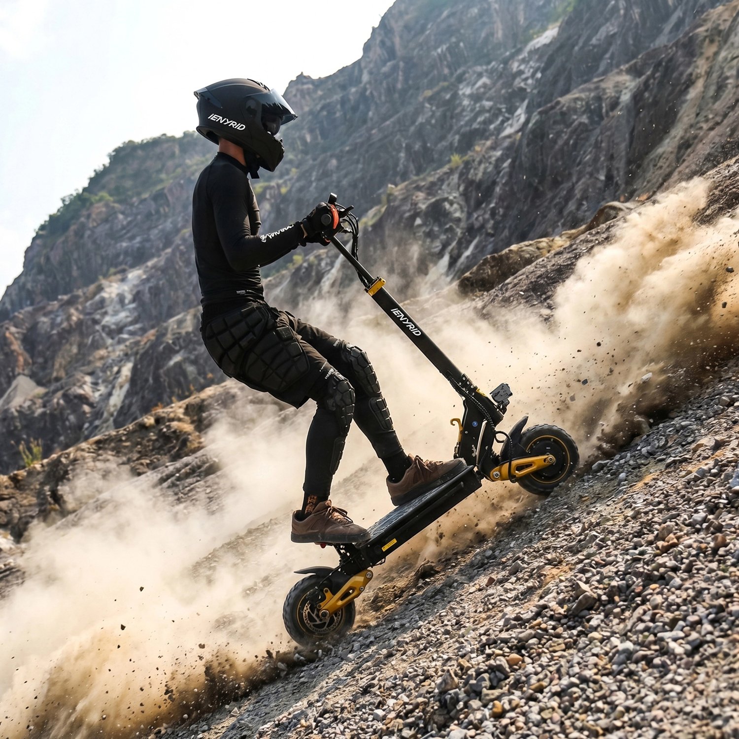 VIPCOO Electric Scooter 1200W Dual Motor Folding Electric Scooter VC-ES1